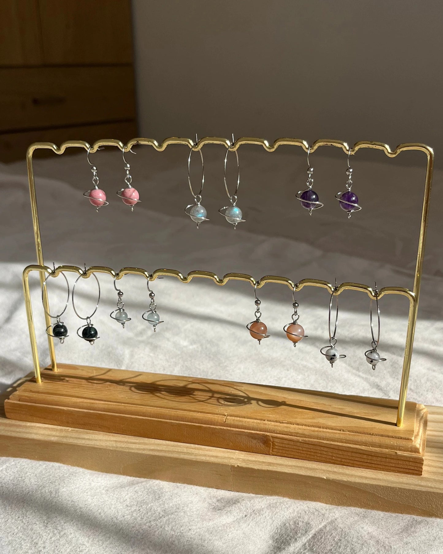 עגילים כוכבי לכת | סטיינלס סטיל