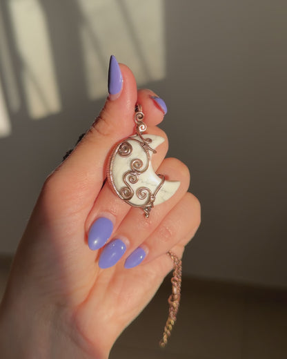 שרשרת נחושת היולייט ירח