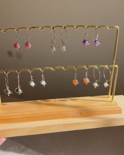 עגילים כוכבי לכת | סטיינלס סטיל